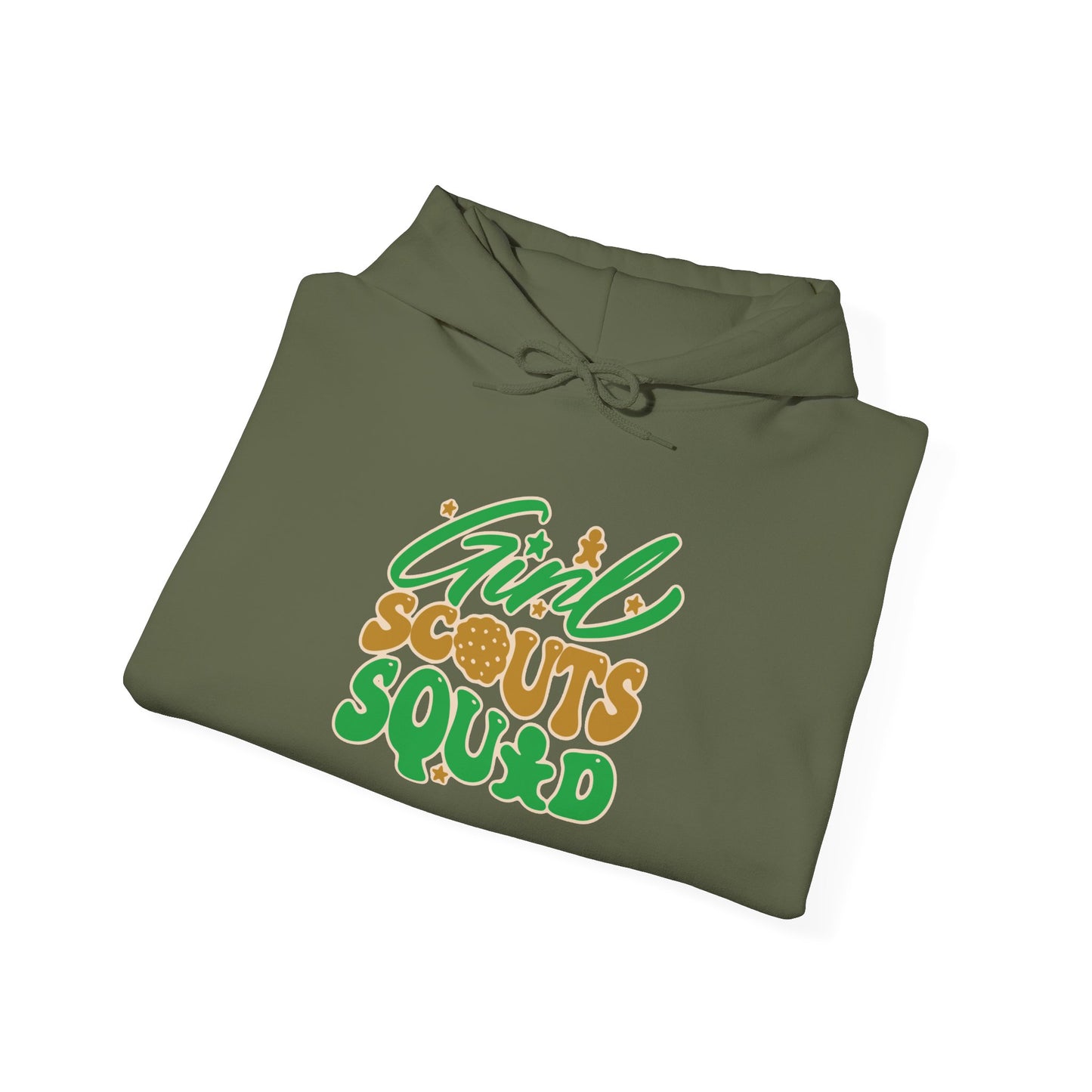 Girl Scout Squad Adult Hooded Sweatshirt