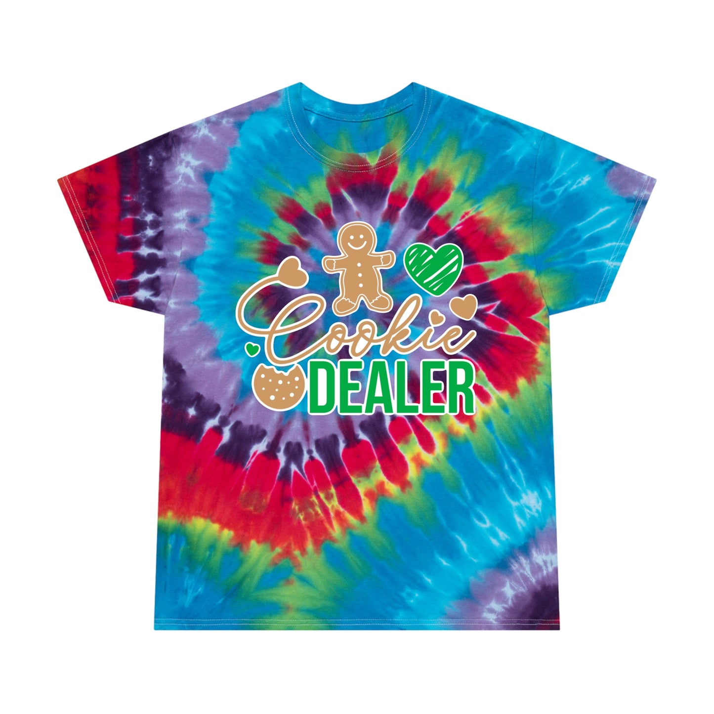 Cookie Dealer  - Adult Tie-Dye Tee, Spiral