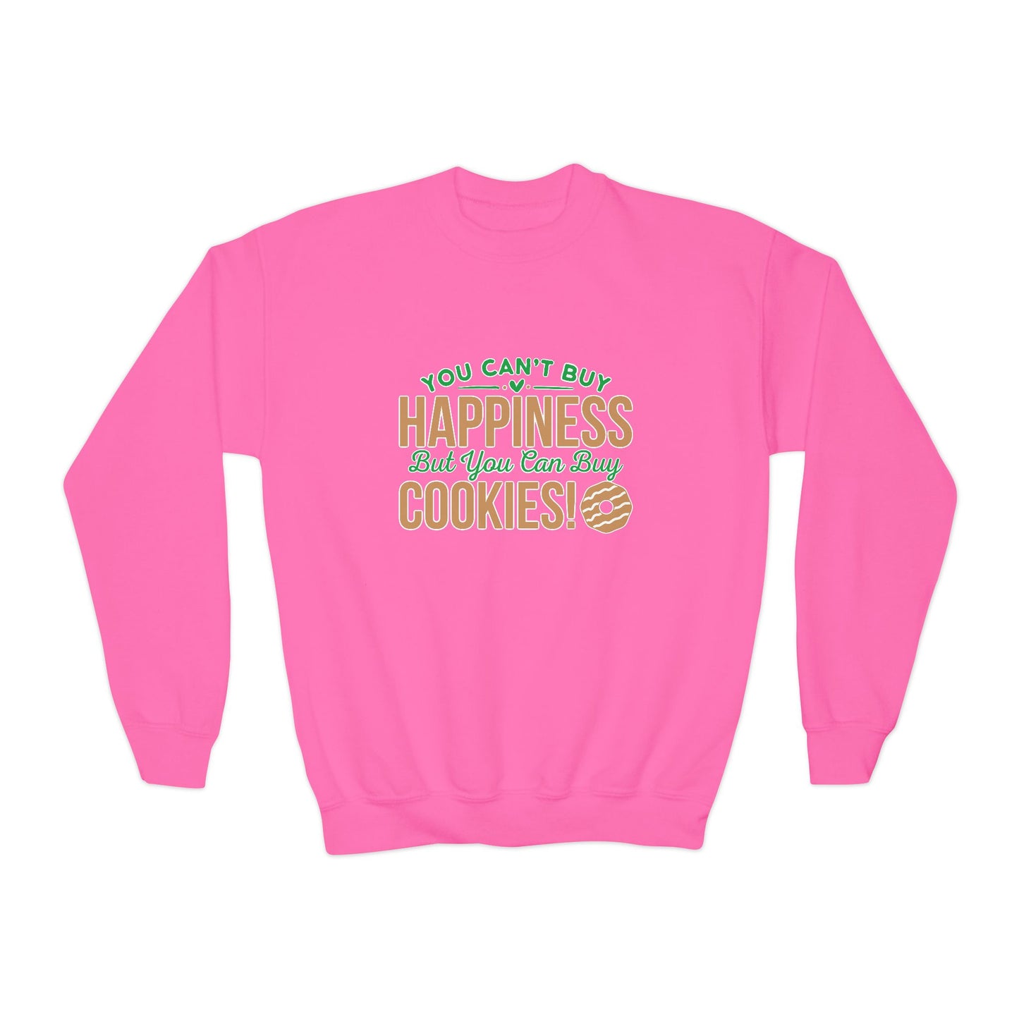 Happiness Cookies  - Youth Crewneck Sweatshirt