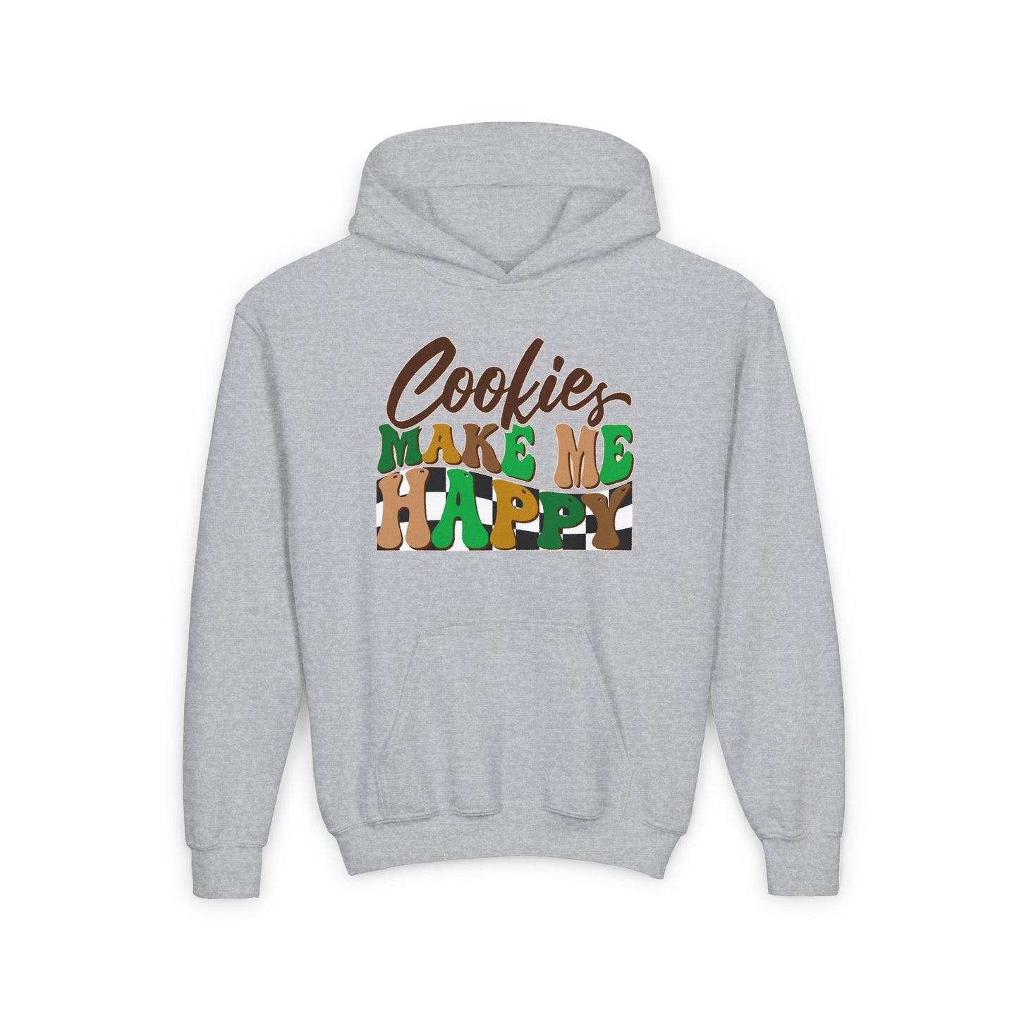 Cookies Make Me Happy - Youth Hooded Sweatshirt