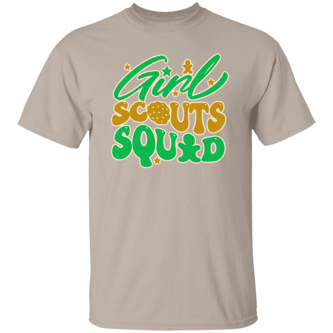 Girl Scout Squad #2 Adult T-Shirt