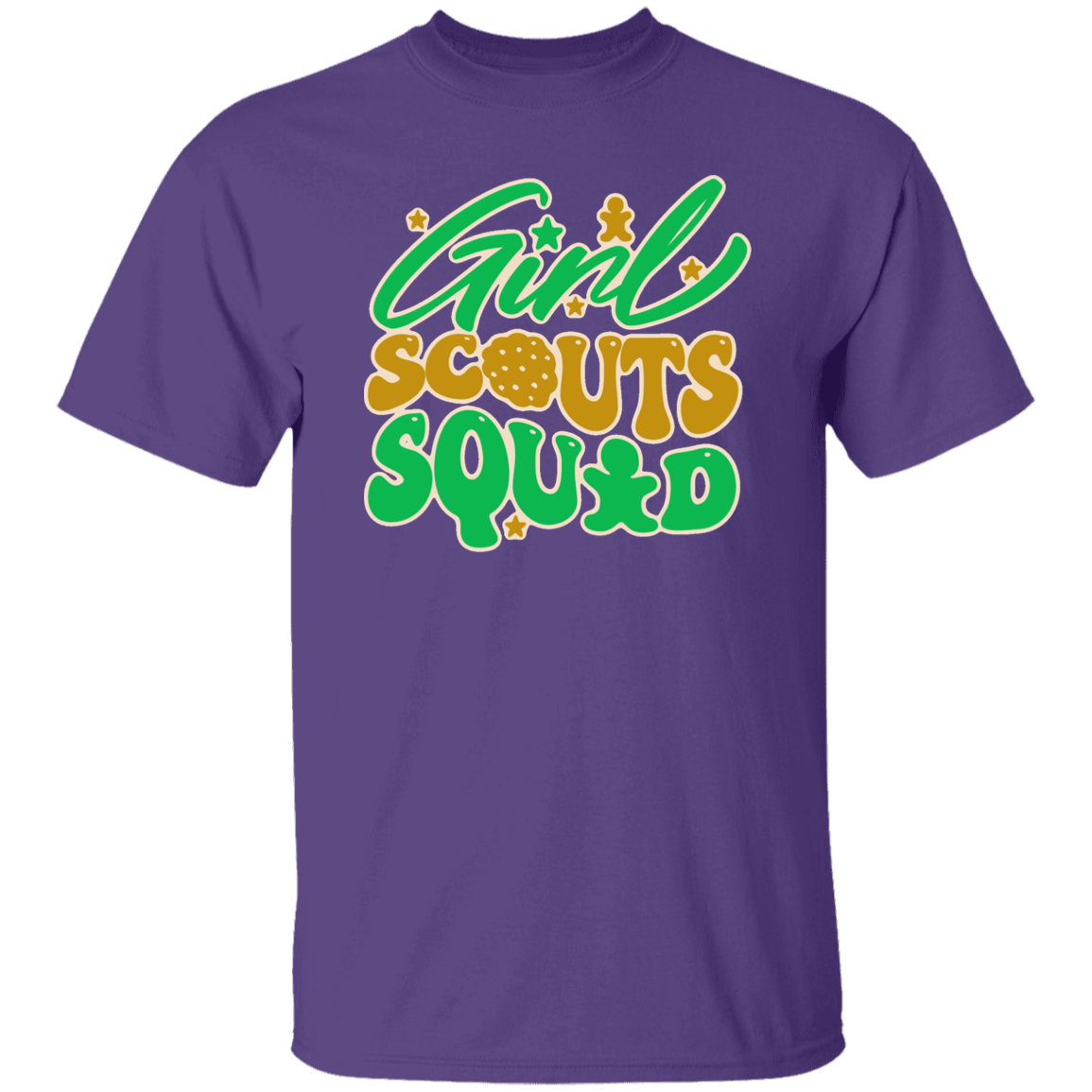 Girl Scout Squad #2 Adult T-Shirt