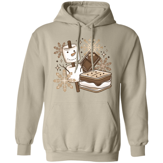 Snow s’mores Pullover Hoodie Adult