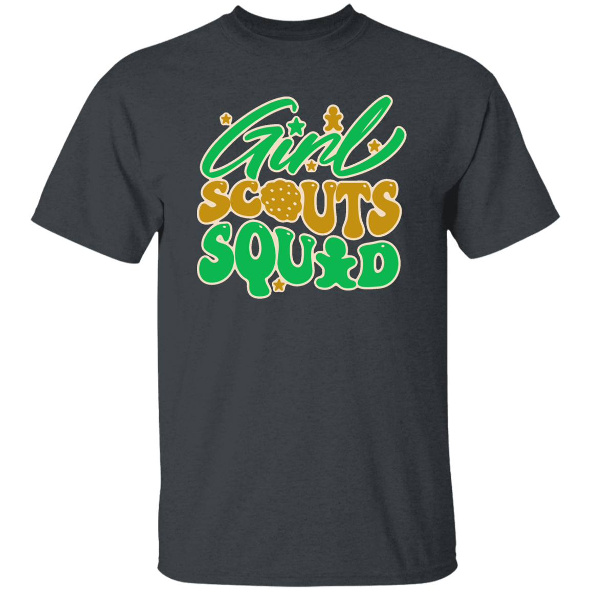 Girl Scout Squad #2 Adult T-Shirt