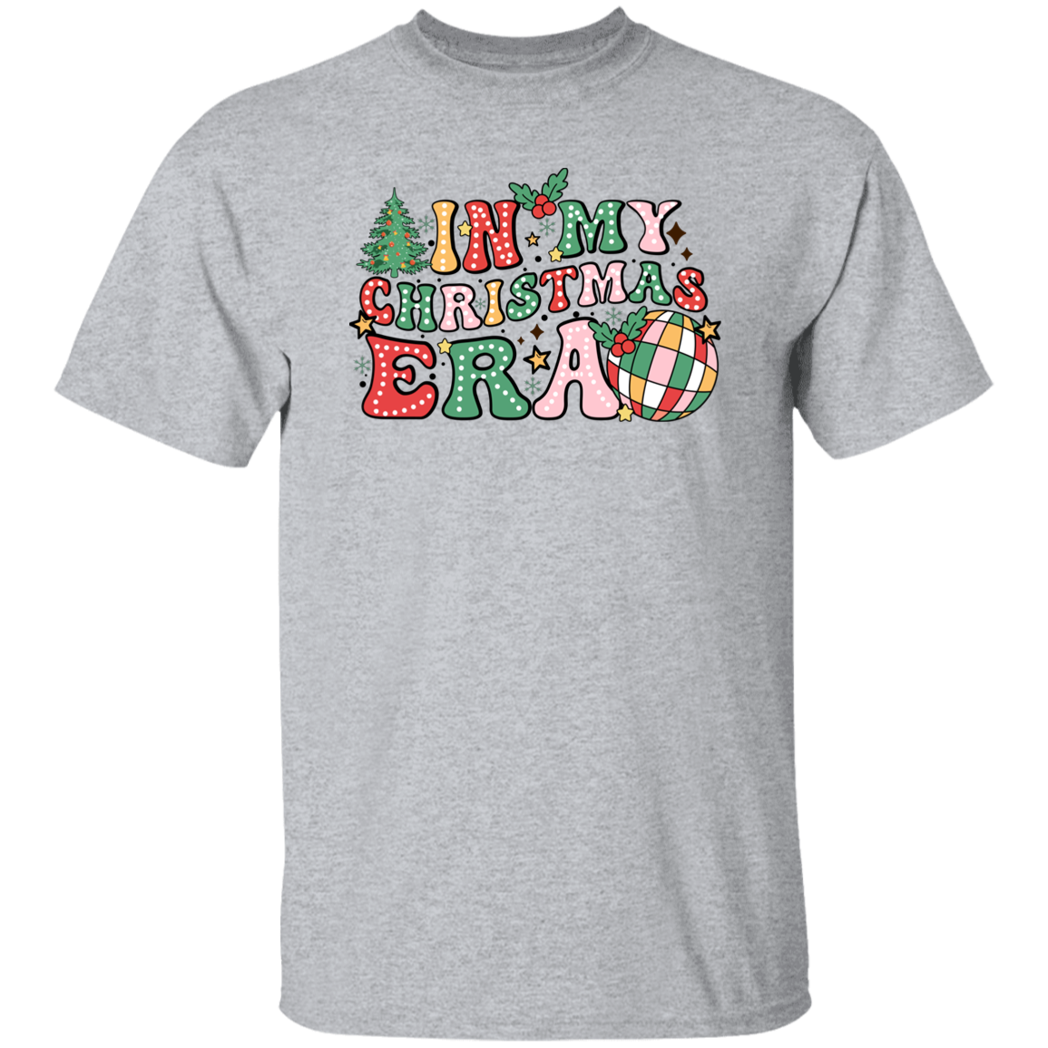 in My Christmas Era - Adult T-shirt