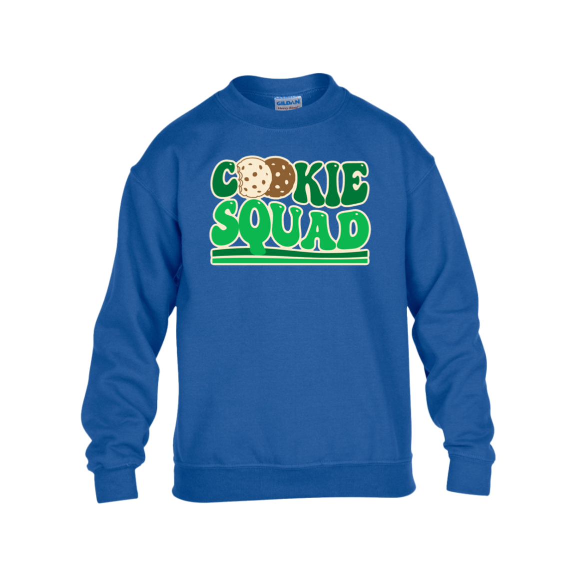 Cookie Squad Youth Heavy Blend Fleece Crew