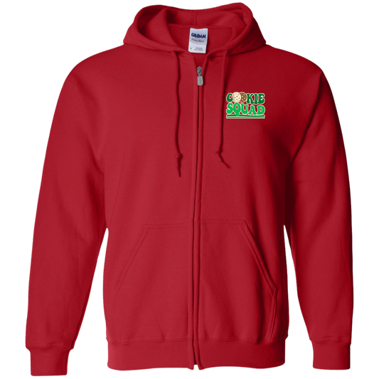 Cookie Squad Adult Zip Up Hooded Sweatshirt