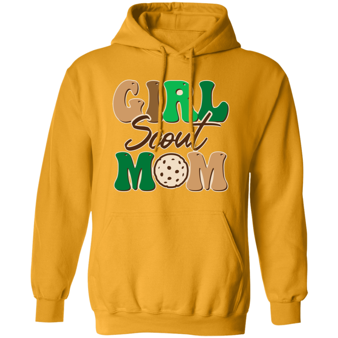 Girl Scout Mom Adult  Pullover Hoodie