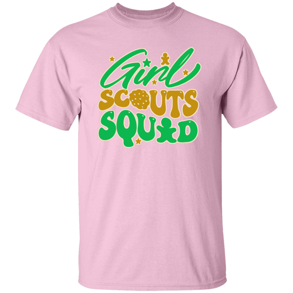 Girl Scout Squad #2 Adult T-Shirt