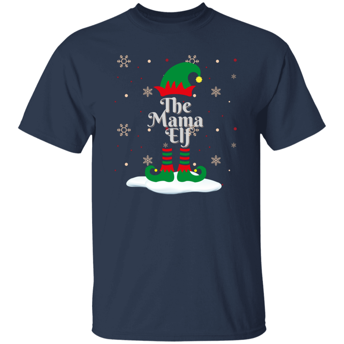 Mama Elf - Adult T-Shirt