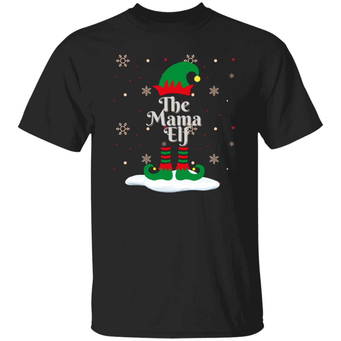 Mama Elf - Adult T-Shirt