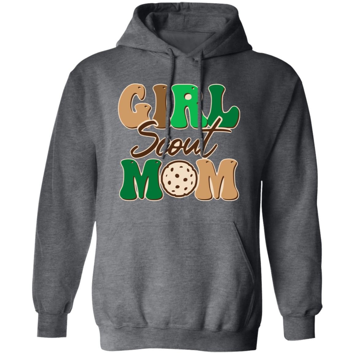 Girl Scout Mom Adult  Pullover Hoodie