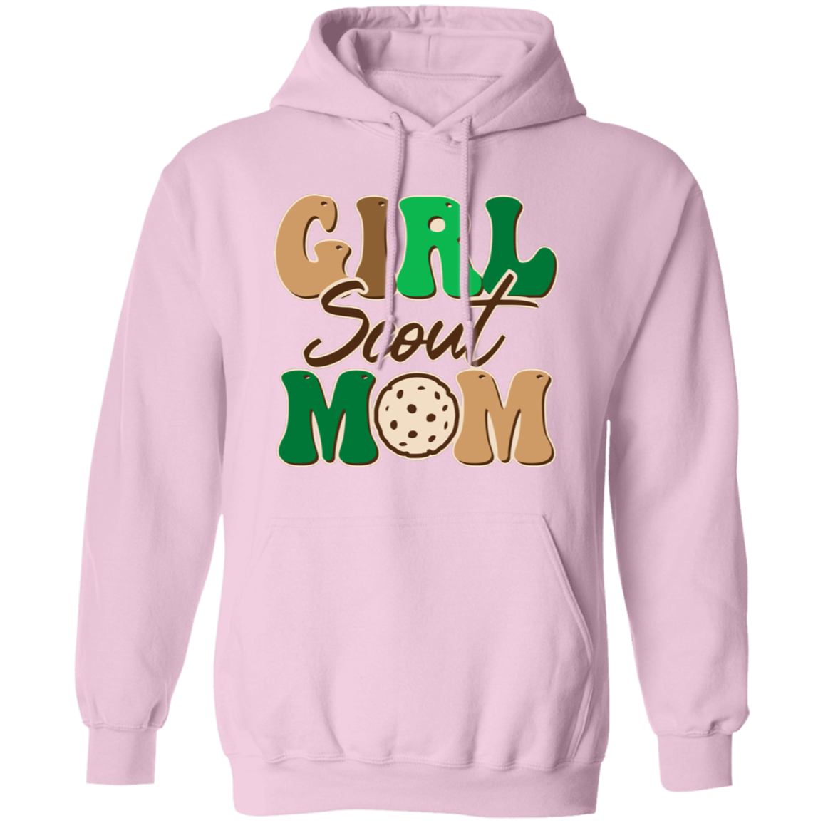 Girl Scout Mom Adult  Pullover Hoodie