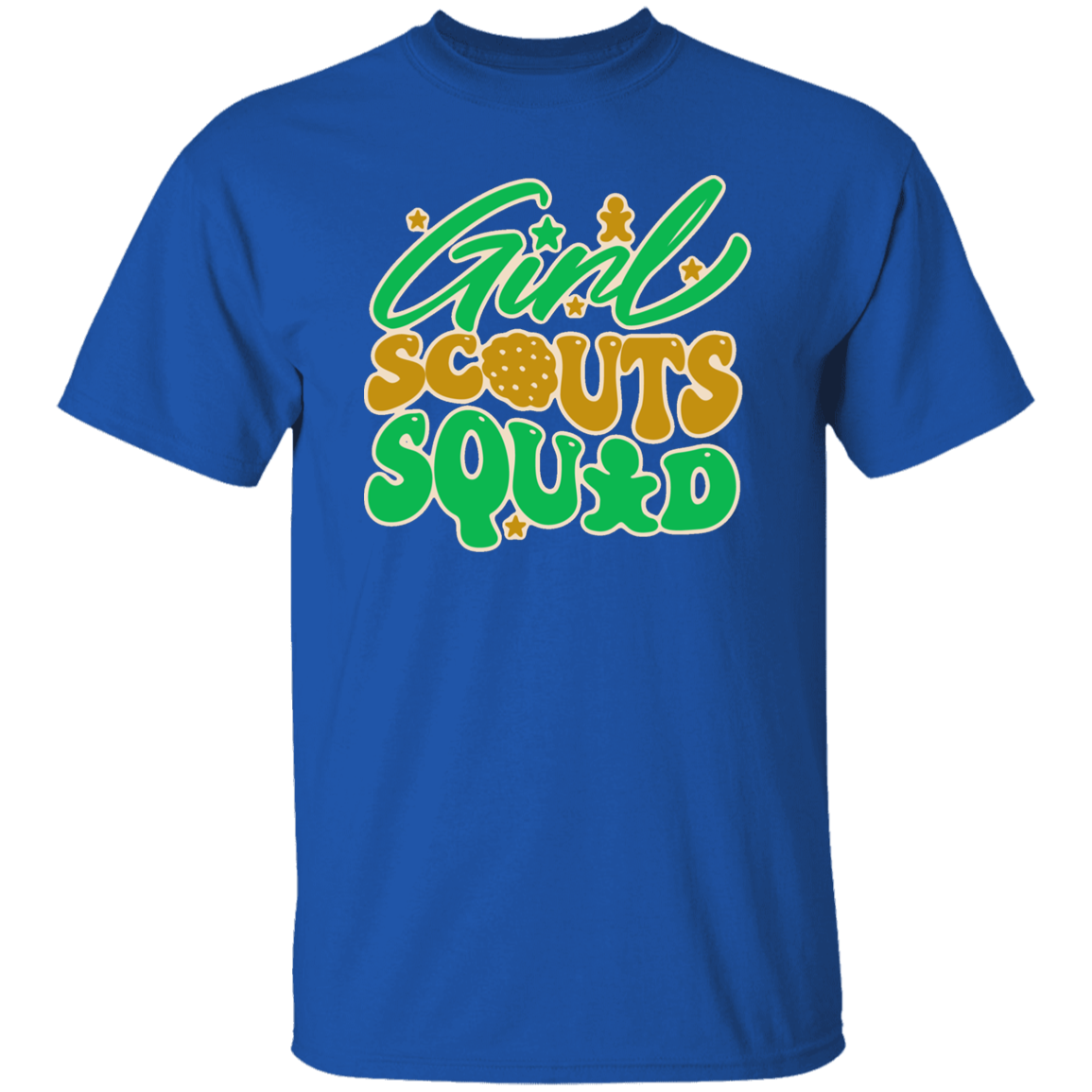 Girl Scout Squad #2 Adult T-Shirt