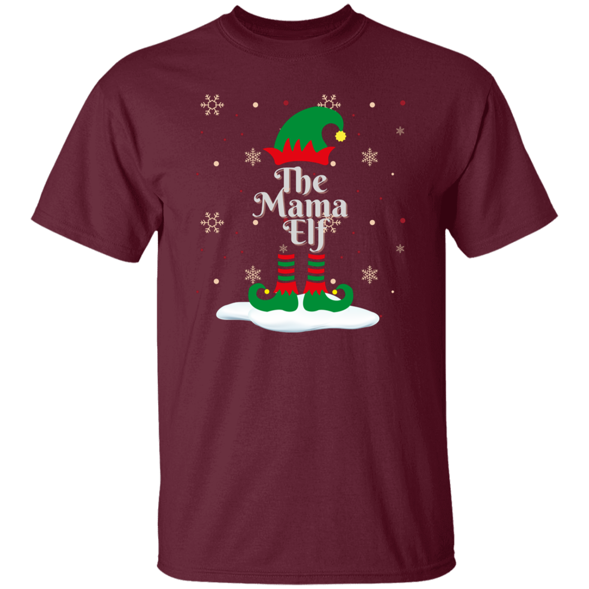 Mama Elf - Adult T-Shirt