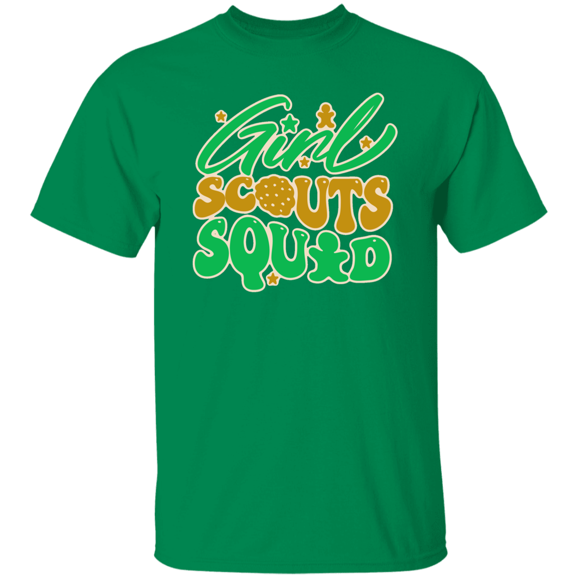 Girl Scout Squad #2 Adult T-Shirt